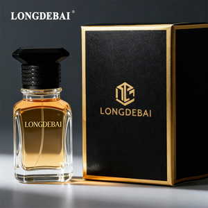 Botella de Perfume Cuadrada de Lujo al por Mayor, Botella de Vidrio Transparente Vacía de 30ml 50ml 100ml con Caja - Product Image 3