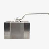 Katup Bola Hidrolik Tekanan Tinggi Berkualitas Harga Murah Bahan Stainless Steel 304 Flanged Plug Welding Baja Karbon 316