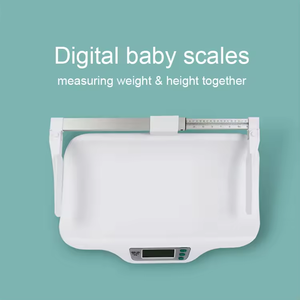 Hospital 20KG Medición de altura digital Báscula de peso para bebés con varilla de altura de 35-70cm - Product Image 4