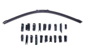 Escobilla de Limpiaparabrisas Lateral Tipo Pin OE, Sin Marco, de 12-30 Pulgadas, Multiadaptador Premium para BMW y Opel - Product Image 5