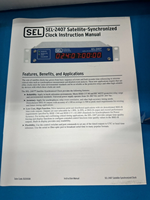 Jam Sinkronisasi Satelit TY SEL-2407 24V 5A