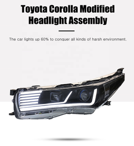 ไฟหน้า LED AURON รุ่นใหม่ 32V สำหรับ Corolla ปี 2014-2016 ชุดอัพเกรดแบบ Retrofit โครงสร้างอะลูมิเนียม แสงสีขาว 6000K - Product Image 3