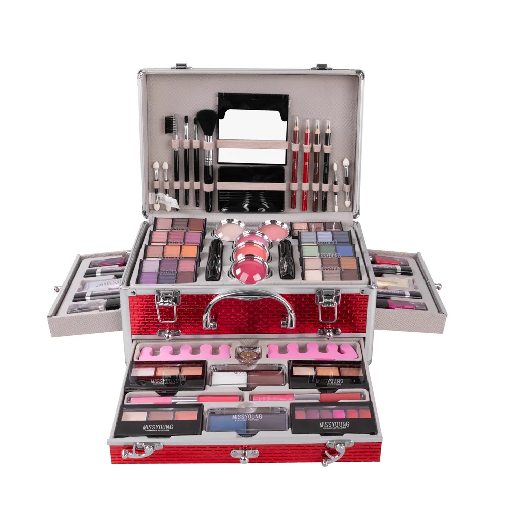 Makeup Set MOQ 1 Set Colorful Cosmetic Kits Girls Cosmetic Makeup Set All in One for Professionals Box