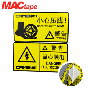 <span class=keywords><strong>Etiqueta</strong></span> Adhesiva <span class=keywords><strong>de</strong></span> Advertencia para Exteriores Mac616 Personalizada, Impermeable, Señal <span class=keywords><strong>de</strong></span> Advertencia <span class=keywords><strong>de</strong></span> Peligro, <span class=keywords><strong>Etiqueta</strong></span> <span class=keywords><strong>de</strong></span> Seguridad <span class=keywords><strong>de</strong></span> Alta Durabilidad para Tráfico y Construcción - Product Image 2