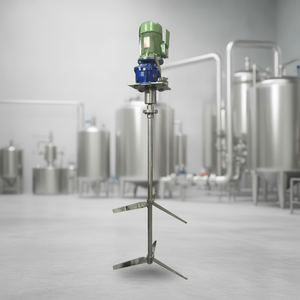 Tanque de Dosificación de Acero Inoxidable para Tratamiento de Agua con Agitador Integrado, Capacidad de 1000L, Potencia de 10 kW, 220V, para Productos Químicos Líquidos - Product Image 4