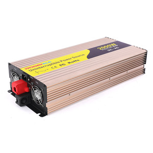 Inversor de Onda Sinusoidal Pura Repu de 2000W, 4000W Pico, 12V 24V 48V a 220V 110V Monofásico para Autocaravanas, Coches y Camping - Product Image 2