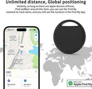 Vind Mijn Gecertificeerde, AirTag-compatibele, Alleen voor iOS, Bluetooth Smart Anti-verlies Tracker |   GPS-tracker voor huisdieren - Product Image 2
