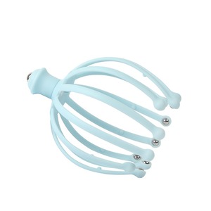 Nouveautés Couleur unie <span class=keywords><strong>Araignée</strong></span> Silicone souple Soulager le stress <span class=keywords><strong>Massage</strong></span> du cuir chevelu Masseur de tête - Product Image 5