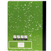 Cahier d'impression personnalisé pour une école, cahier de composition 9.75 x 7.5IN journaux de composition en marbre ligné large pour l'école des enfants