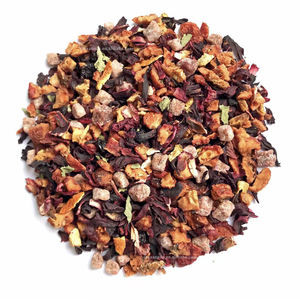 Rêve de fraise | Mint Hibisus Raisins Pomme Orange Mélanges aromatisés Brassage chaud/glacé pour café au lait Boutique de thé | Sachet de thé OEM/paquet - Product Image 1
