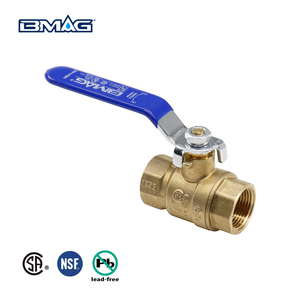 วาล์วบอลทองเหลืองไร้สารตะกั่ว ขนาด 1/2"-4" แบบเต็มพอร์ต 600WOG เกลียวใน ได้รับการรับรองมาตรฐาน NSF CSA รุ่น NPT DZR CW511L พร้อมโอริง 2 ชิ้น สำหรับใช้งานกับน้ำ - Product Image 3