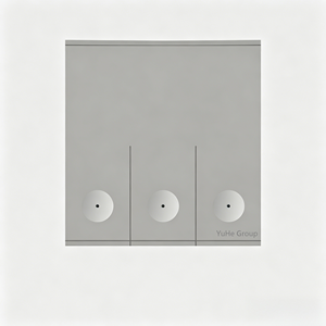 Minimalist Touch Wall Switch 10A 250V 1-Way Plastic IP20 Design - Product Image 5
