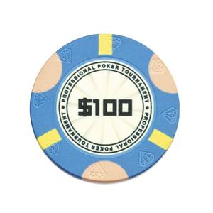 שבבים עגולים תלת מימדיים בידור שבבי קרמיקה EPT שבבי פוקר קרמיקה מותאמים אישית דלוקס - Product Image 2