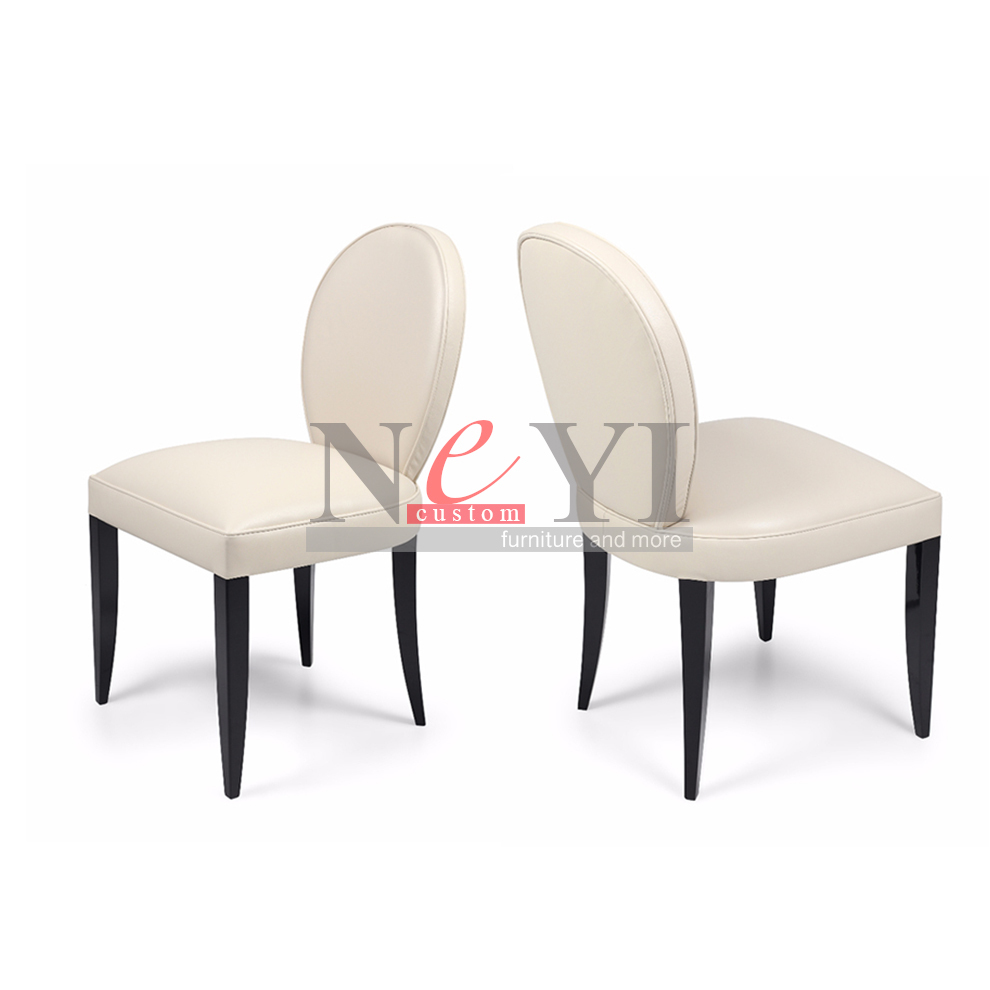 CY023 Wooden Chair Unfinished Frame For Dining Room Set Home Furniture Solid Wood