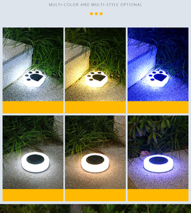 Lampes solaires de jardin au design nouveau, 14 LED, étanches, en ABS, à piquer, pour la décoration extérieure des allées et jardins (vente en gros) - Product Image 6