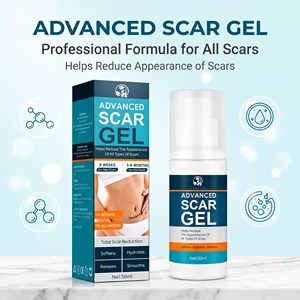 Gel Corporel Avancé Réparateur Intensif Bio à la Vitamine C pour Cicatrices Anciennes et Nouvelles, et Vergetures – Marque Blanche - Product Image 1