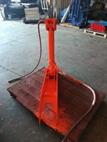 Pinces hydrauliques efficaces pour mini-pelles de la marque SLN, grappins pour engins de construction de 5 à 6 tonnes, accessoires personnalisables