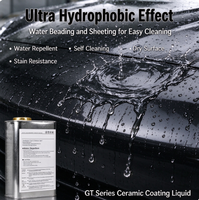 Revêtement liquide pour voiture super hydrophobe à haute luminosité de qualité supérieure GT500 pour le detailing de la peinture automobile OEM ODM