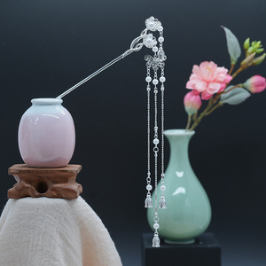 ปิ่นปักผมผีเสื้อพู่สีเงินเครื่องประดับ<span class=keywords><strong>ผม</strong></span>สำหรับ<span class=keywords><strong>ผู้หญิง</strong></span> - Product Image 4