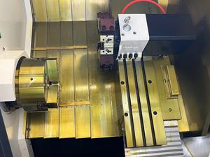 Torno <span class=keywords><strong>CNC</strong></span> de Bancada Inclinada de Servicio Mediano TCK40 con Sistema <span class=keywords><strong>CNC</strong></span> Syntec, Mecanizado de Alta Precisión de 3 Ejes - Product Image 6