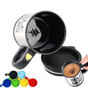 Taza automática personalizada para mezclar leche y café, tazas eléctricas autoagitadoras - Product Image 2