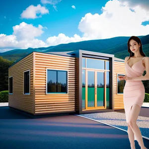 Kit de Casa de ahorro de energía Casa contenedor plegable prefabricada ng Casa móvil - Product Image 3