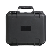 Étui rigide en plastique noir modèle 322617 avec mousse PU standard