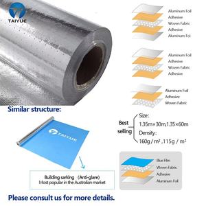 Tùy chỉnh phản quang lá nhôm dệt vải rạng rỡ rào cản Nhiệt Cách Nhiệt mái nhà vật liệu xây dựng cho mái tường sàn - Product Image 2