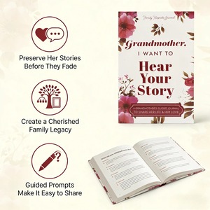 <span class=keywords><strong>Abuela</strong></span>, Quiero Escuchar Tu Historia: Diario Guía para Preservar Recuerdos - Product Image 3