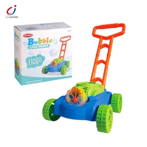 Chengji <strong>Lawn</strong> <strong>Mower</strong> Bubble Machine <strong>Toy</strong> Kids Walker Summer Outdoor Playing Electric Music Blowing Bubble <strong>Lawn</strong> <strong>Mower</strong> Toddler <strong>Toys</strong> - Product Image 6
