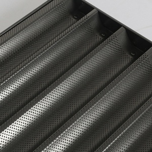 Xu hướng sản phẩm 2025 <span class=keywords><strong>New</strong></span> arrivals Baking công cụ bánh mì nướng khay hợp kim nhôm Baguette khay nướng - Product Image 5