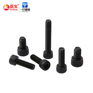 High Strength M2-M10 Hex Socket Head Cap Screw Full Thread 12.9 Allen Socket <strong>Bolt</strong> DIN912 <strong>Plain</strong> Finish Made Of Carbon Steel - Product Image 4