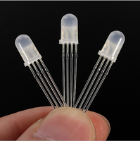 Jstronic LED RVB programmable et adressable 5mm 8mm avec circuit intégré (IC) DIP WS2812 WS2812B SK6812 WS2811 Diode LED