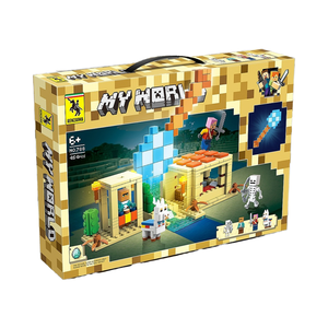 ของเล่นเด็กผู้ชายเพื่อสร้างโลกของฉันโมเดลการประกอบผู้พิทักษ์หมู่บ้านมังกรเงา - Product Image 1