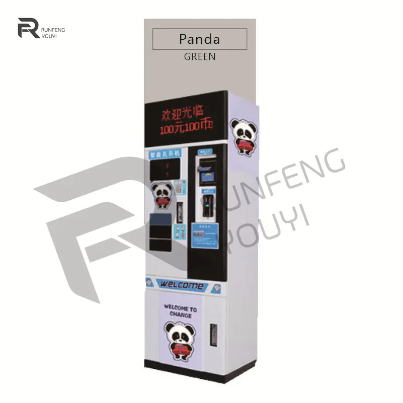 Factory wholesale token exchange machine coin exchange machine Money Changer Dispenser for sale