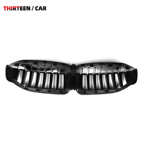 Parrilla de coche G20 al por mayor para <span class=keywords><strong>Bmw</strong></span> 3 Series 19-22 G20 G28 320i 330i <span class=keywords><strong>330e</strong></span> parrilla delantera de parachoques de coche negra brillante - Product Image 6