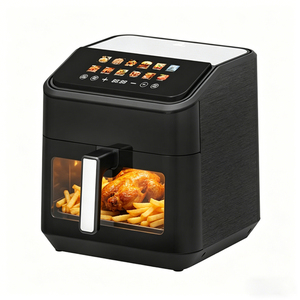 Electrodoméstico de Cocina Pequeño, Freidora de Aire Inteligente con Pantalla a Color y Ventana Visible, Freidora de Aire Digital de 9L con Calentamiento Superior e Inferior - Product Image 3