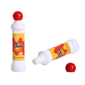 Logo personnalisé non toxique 10mm plume 40ml éponge pointe encre Dabber outil de bingo marqueur d'art marqueurs - Product Image 5