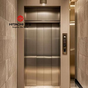 Ascenseur panoramique de luxe Hitachi pour villa, grande cabine, espace spacieux, commande intelligente - Product Image 2