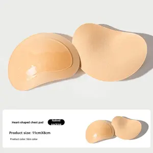 Inserti del reggiseno a triangolo invisibile ispessiti biadesivo per seni piccoli appaiono autoadesivi più grandi - Product Image 5