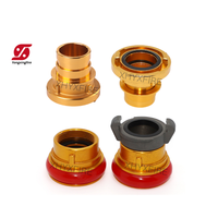 Raccord rapide d'insertion KDK80/KDK65 Machino de type incendie, style japonais, en alliage d'aluminium de 3 pouces pour raccorder les tuyaux d'incendie