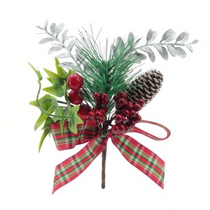 Yüksek kaliteli çiçekler tatil dekorasyon için çiçekler noel <span class=keywords><strong>a</strong></span>ğacı kırmızı manolya Glitter noel <span class=keywords><strong>a</strong></span>ğacı süslemeleri satılık - Product Image 2