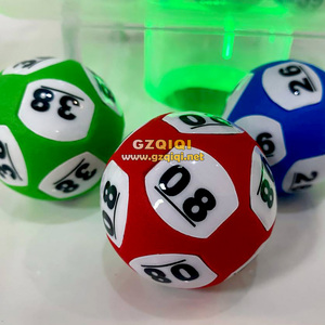 GZQIQI Balles solides Balles de loterie pour les jeux de loterie et les jeux de <span class=keywords><strong>loto</strong></span> Machine à balles Compatible Version anglaise Personnalisable - Product Image 3