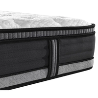 Colchón de Espuma Viscoelástica de Gel de Primera Calidad, Tamaño Super King Size, con Resortes Encapsulados, en Caja, 25 cm de Grosor, Garantía de 10 Años, para Uso en Dormitorio
