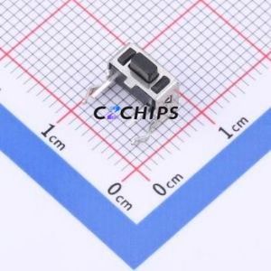 TSB004A5018A05 Tactile <b>Switch</b> Through hole Component (THT) <b>Switch</b> Rectangle Button 1.8N Right Angle Insert 7.4mm - Product Image 1