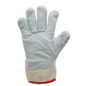 Guanti in Pelle Spaccata Resistenti al Taglio - Product Image 5