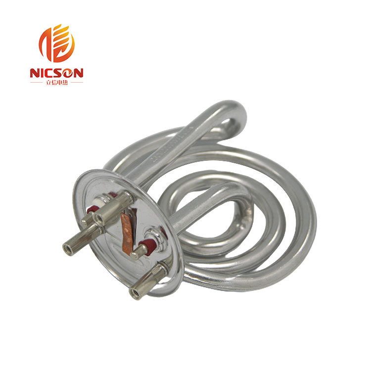 Tige Chauffante électrique SUS316 24cm - Pour Machine à Vapeur Et Chauffe-eau - Thermostat Pliable - 5