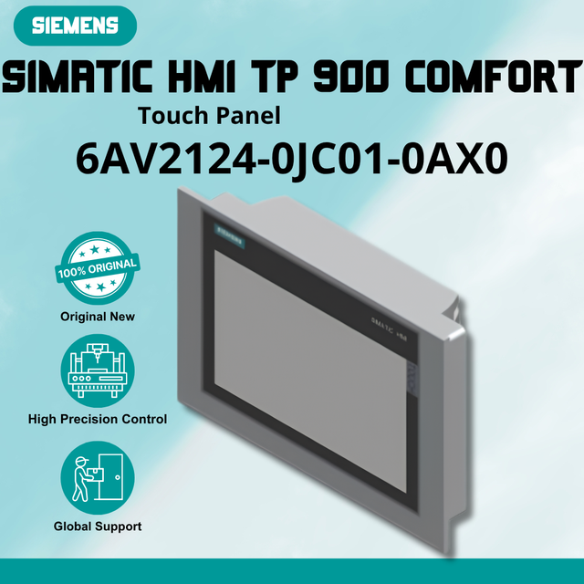 Original CNC Siemen PLC Touch Panel 6AV2124-0JC01-0AX0