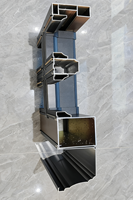 Pabellón y Terraza Acristalada Impermeables con Estructura de Aleación de Aluminio Modelo 3.0/110 Expandible para Uso en Jardín