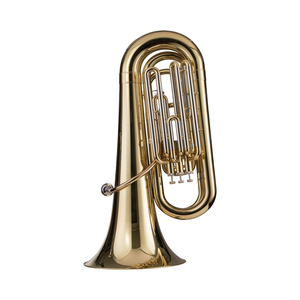 <span class=keywords><strong>Tuba</strong></span> Bb personnalisable Jinbao <span class=keywords><strong>avec</strong></span> surface laquée or, conception à trois pistons pour une performance flexible - Product Image 1